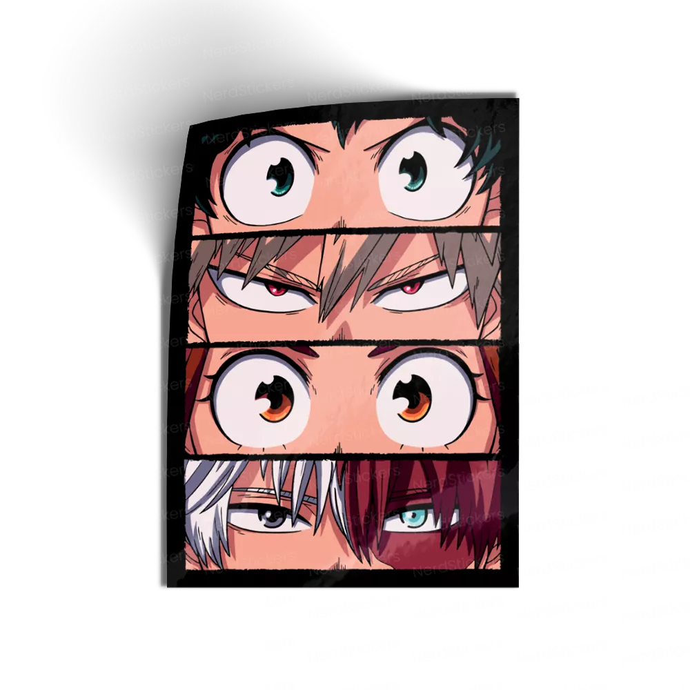 Adesivo Mha AS, Anime e Mangá