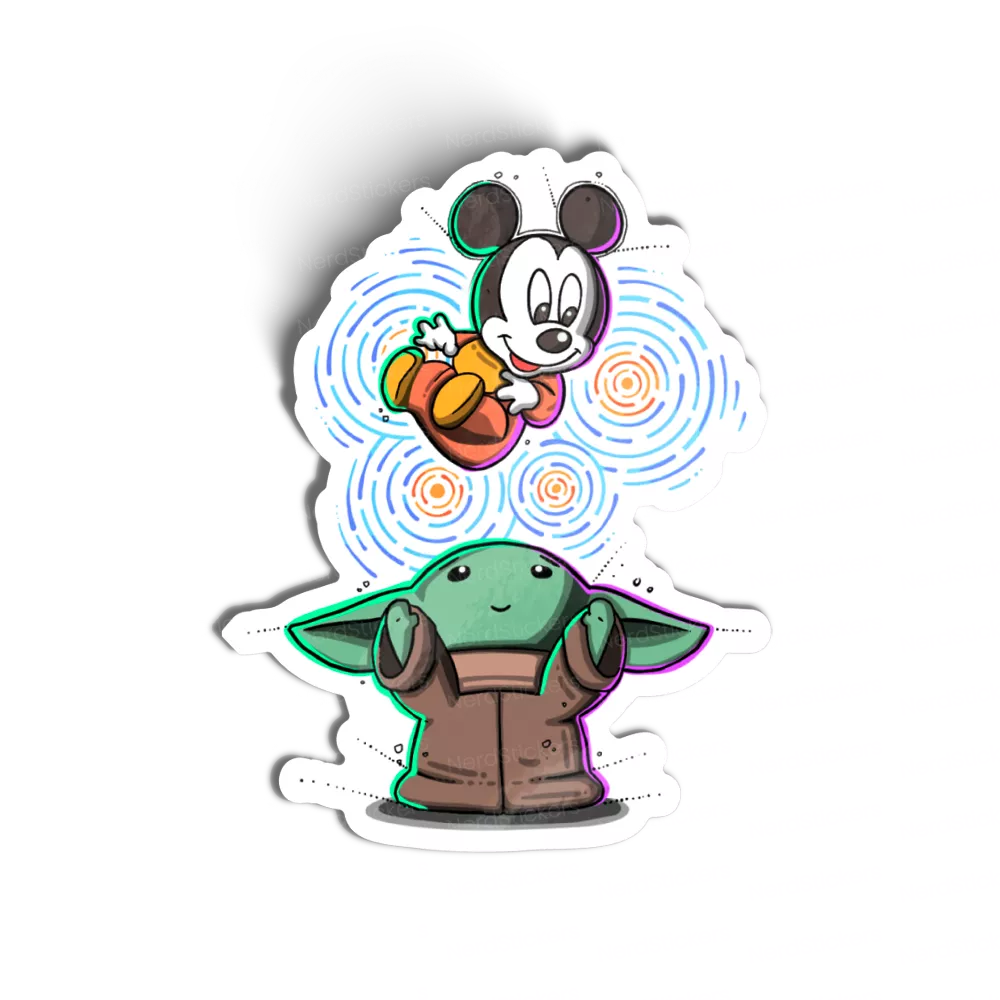 Mickey e Baby Yo sticker, Movies e TV