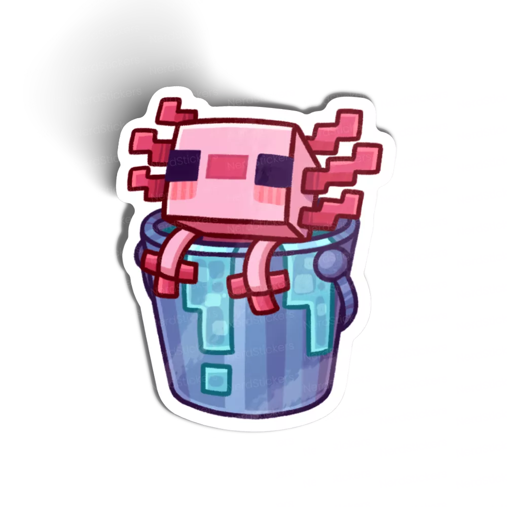 Mine Axolote sticker, Games