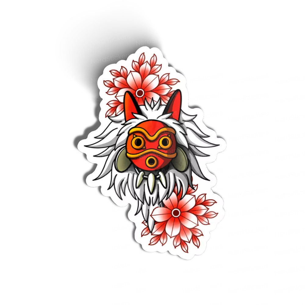 Adesivo Mononoque Flower, Anime e Mangá
