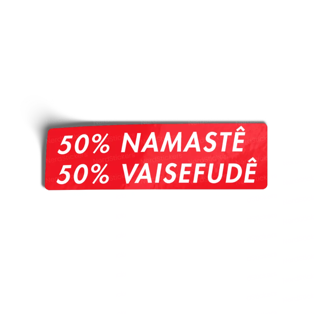 Adesivo Namastê, Memes e Humor