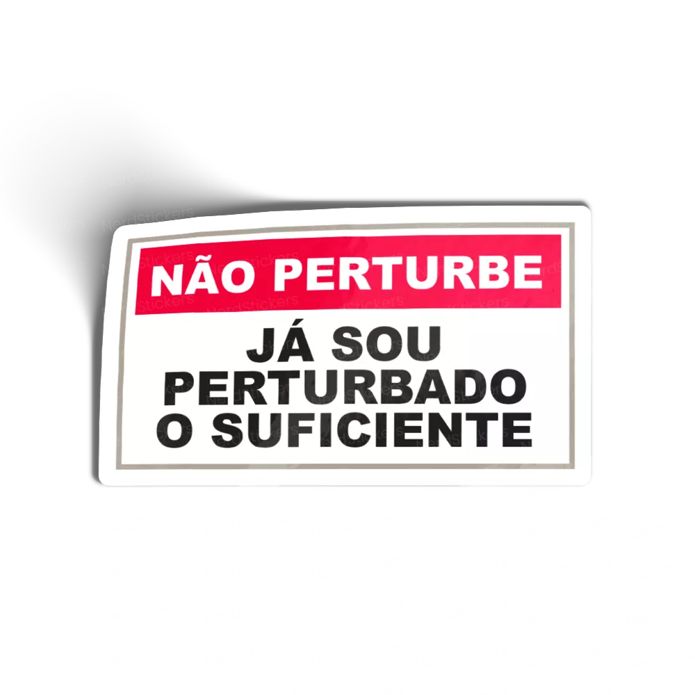 Adesivo Não Perturbe, Memes e Humor
