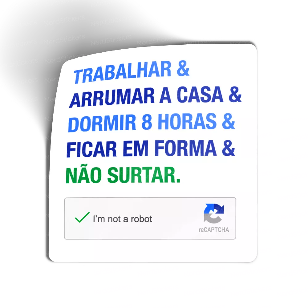Adesivo Não surtar, Memes e Humor