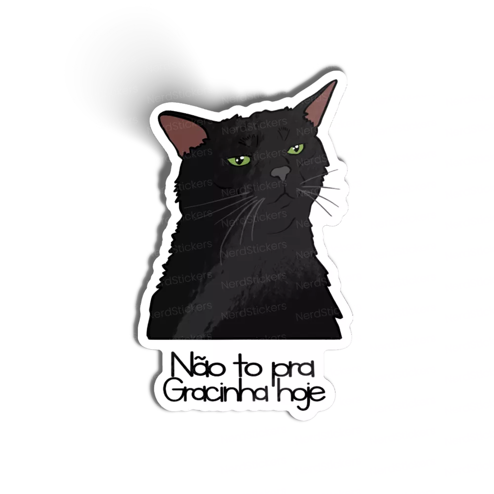 Adesivo Não to pra gracinha hoje, Animais