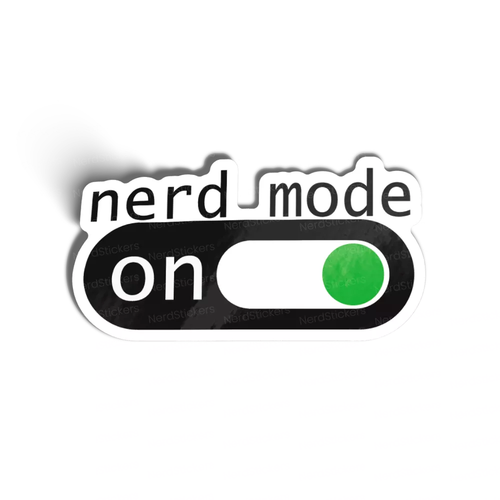Adesivo Nerd mode on, Filmes e Séries