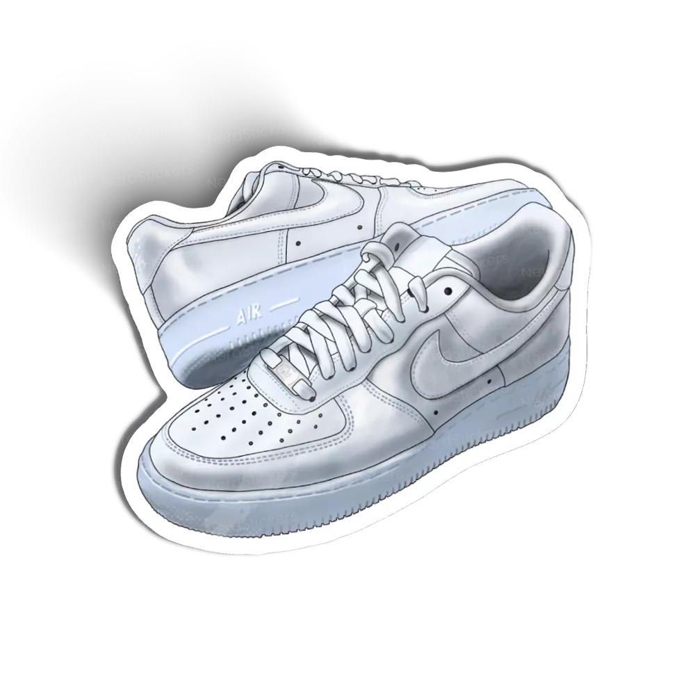 Adesivo NK Air Force 1, Sneakers e Streetwear