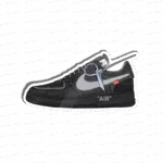 NK Air Force 1 Off-White Black