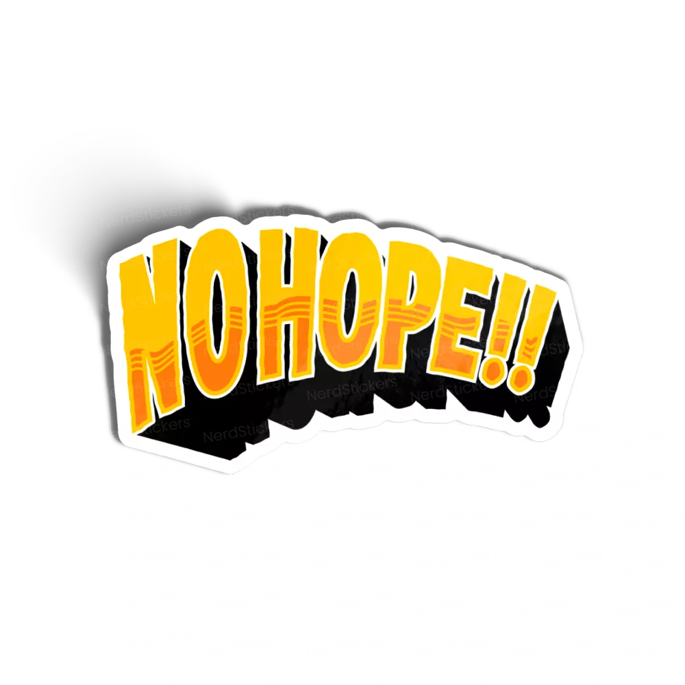 Adesivo No hope