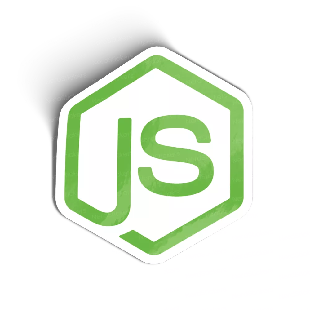 Adesivo Node JS, Programação
