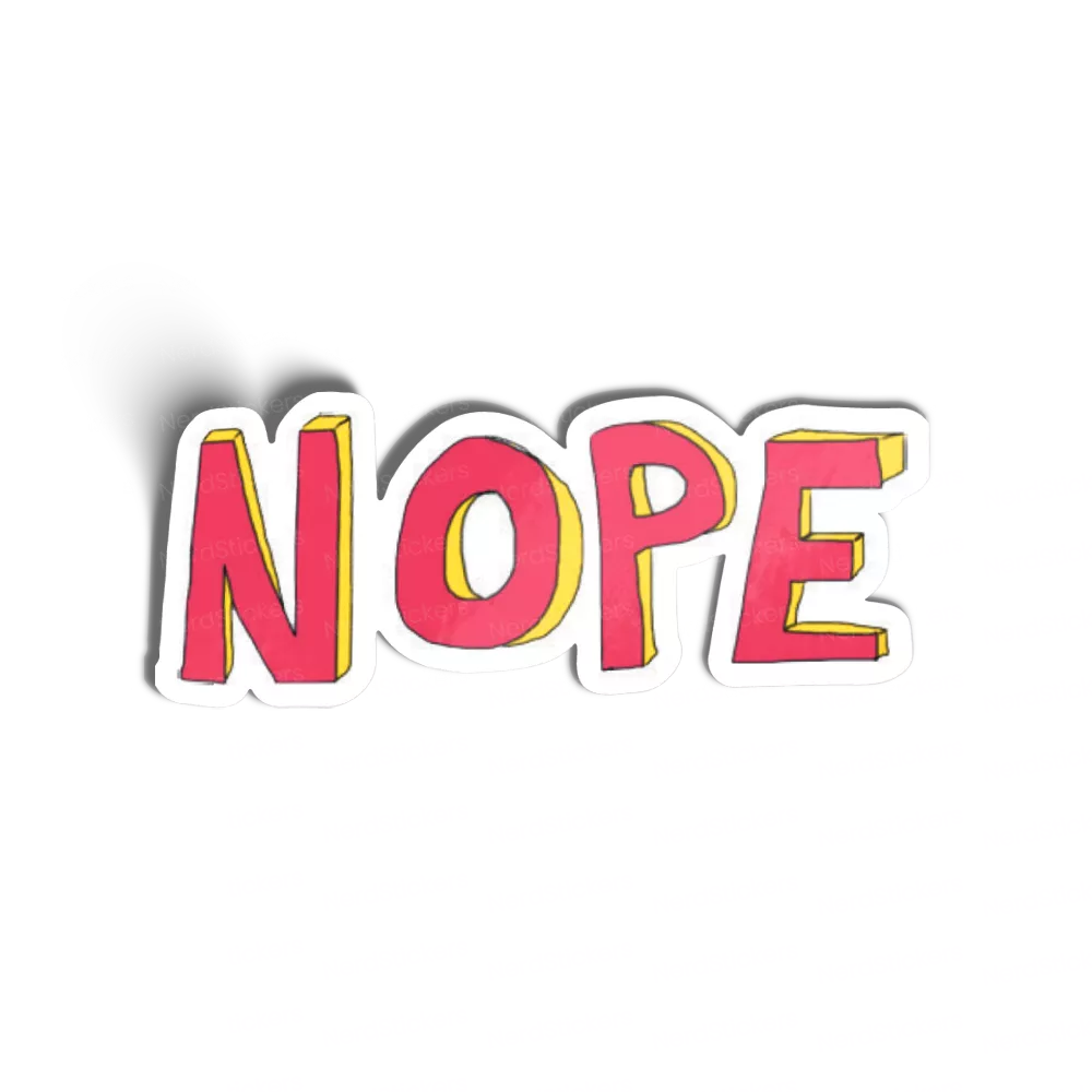 Adesivo Nope I, Causas