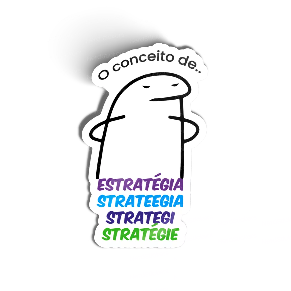 Adesivo O Conceito estratégia, Programação