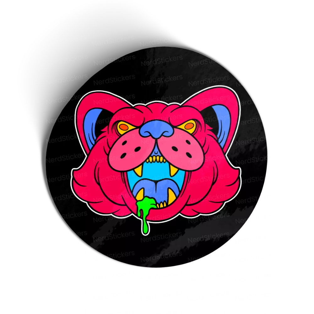 Adesivo Pink rage