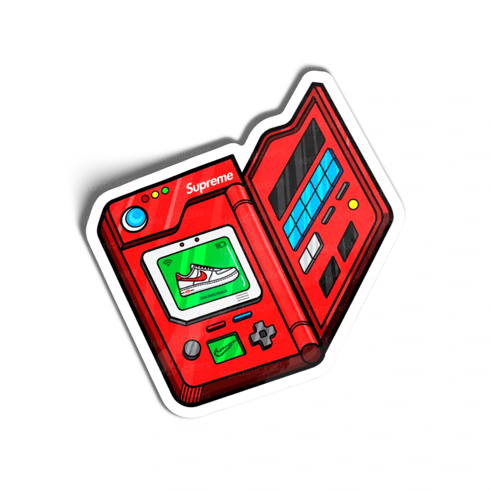 Pokedex Air Force 1 sticker, Anime e Manga