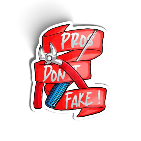 Pros don’t fake!