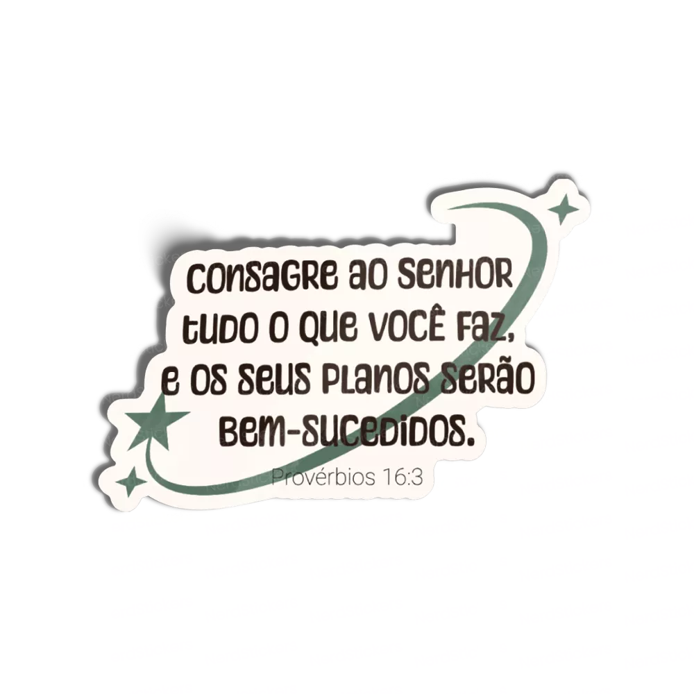 PROVÉRBIOS 16:3