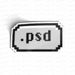 psd | Sticker