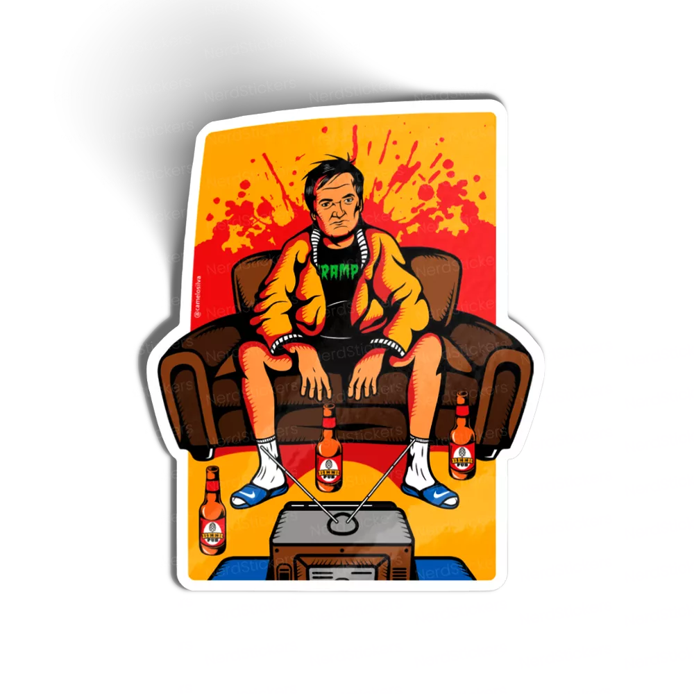 Quentin Quarentine sticker, Movies e TV