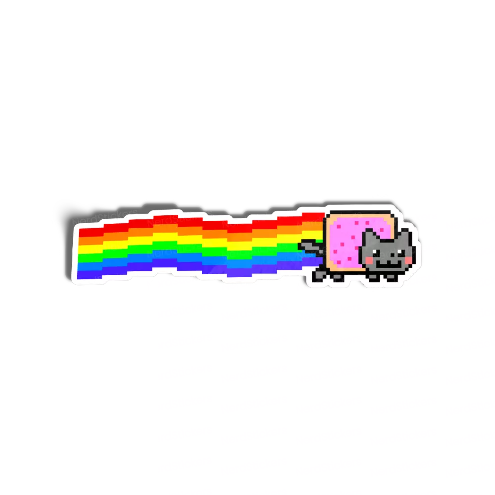 Rainbow cat sticker, Causes