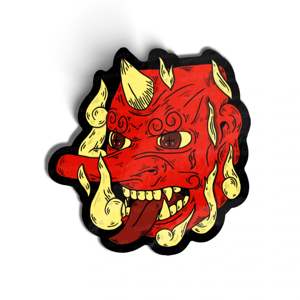 Red Demon sticker, Games