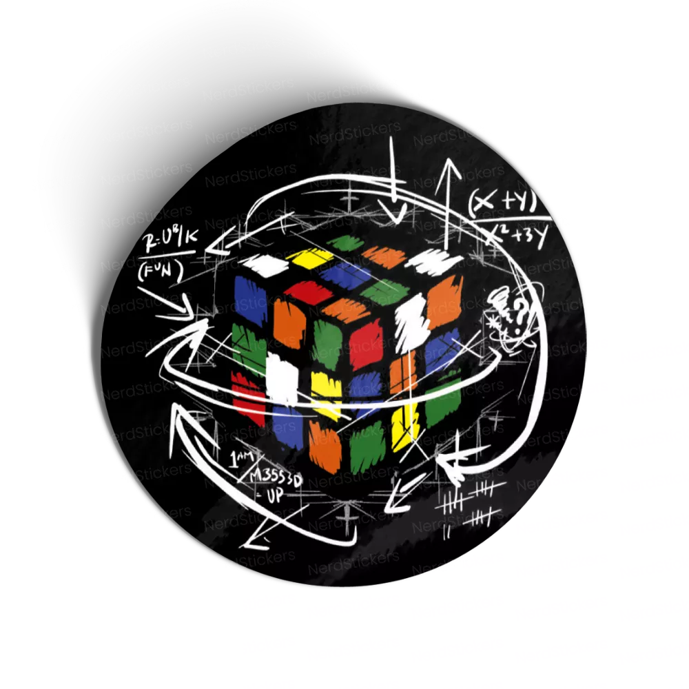 Rubik cube (Cubo Mágico) sticker, Programming