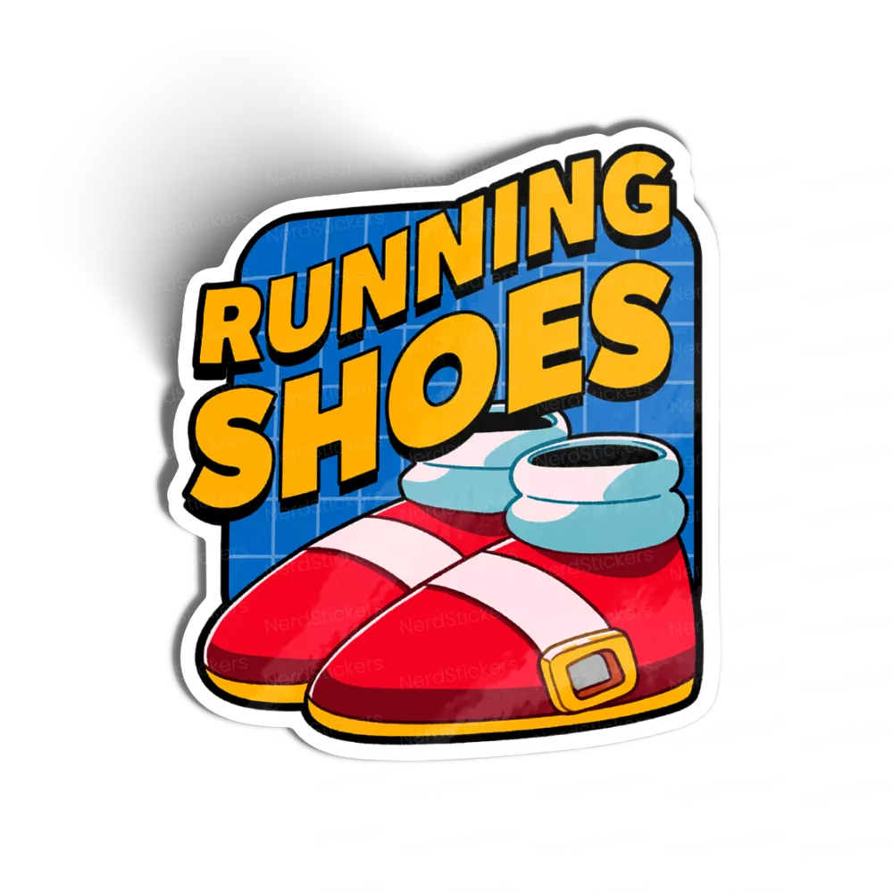 Adesivo Running Shoes, Games