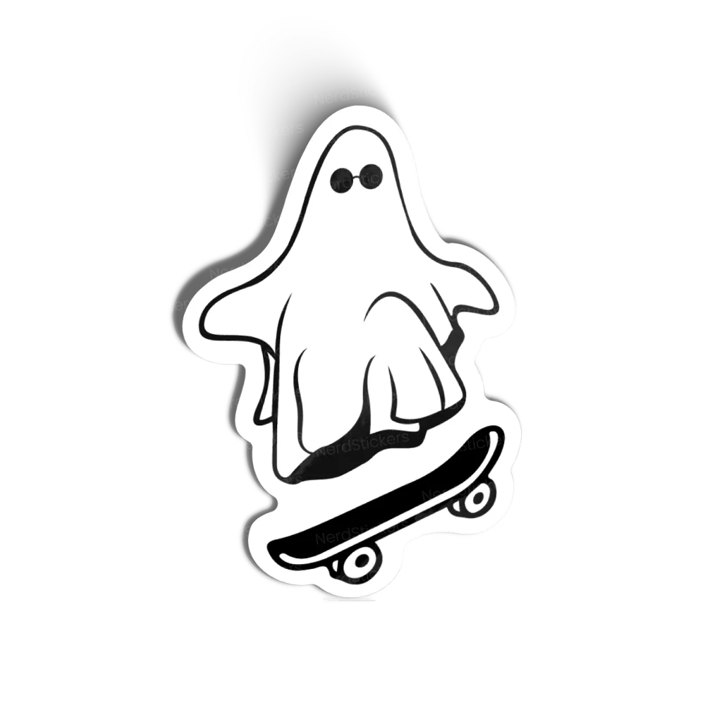 Adesivo Skate Ghost, Esportes