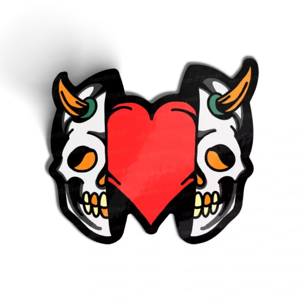 Skull heart