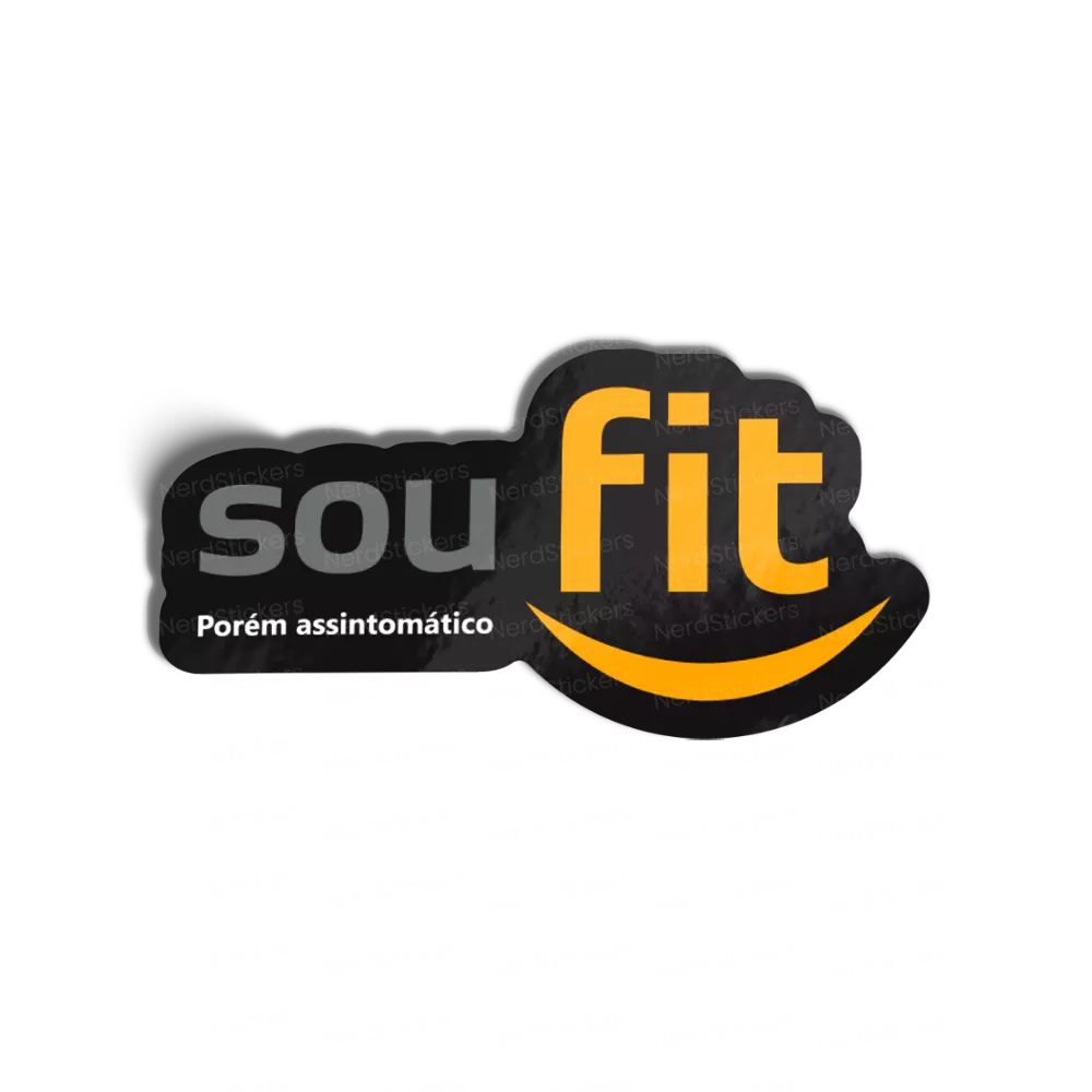 Adesivo Sou Fit, Esportes