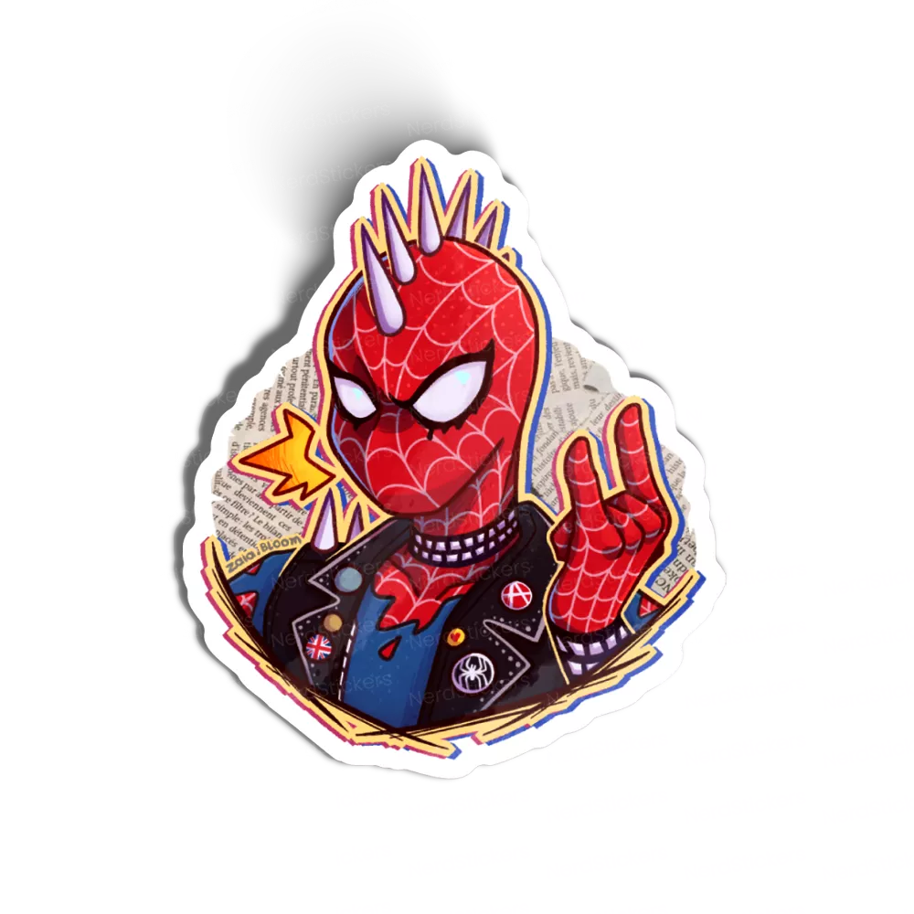 Adesivo Spider PUNK, Anime e Mangá