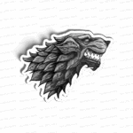 Stark direwolf