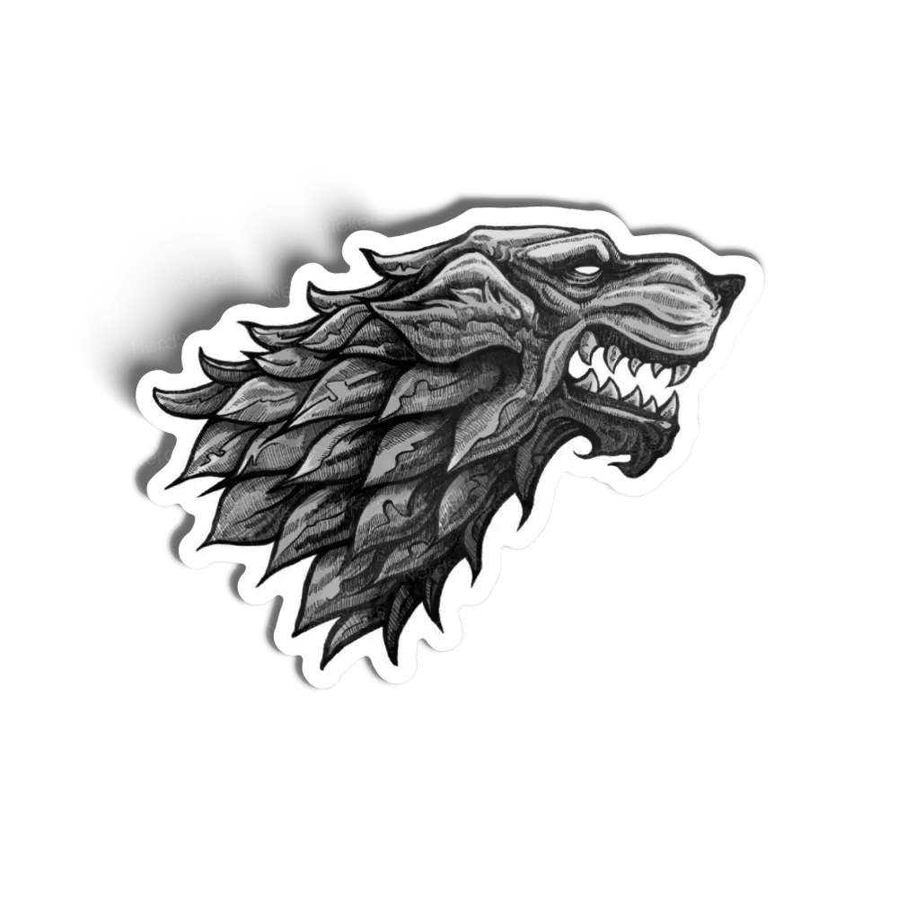 Adesivo Stark direwolf, Filmes e Séries
