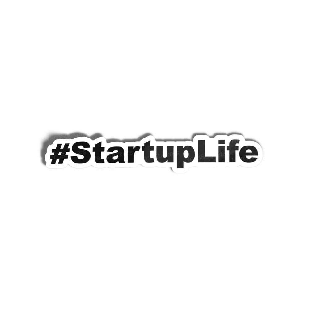 Startup Life sticker, Programming