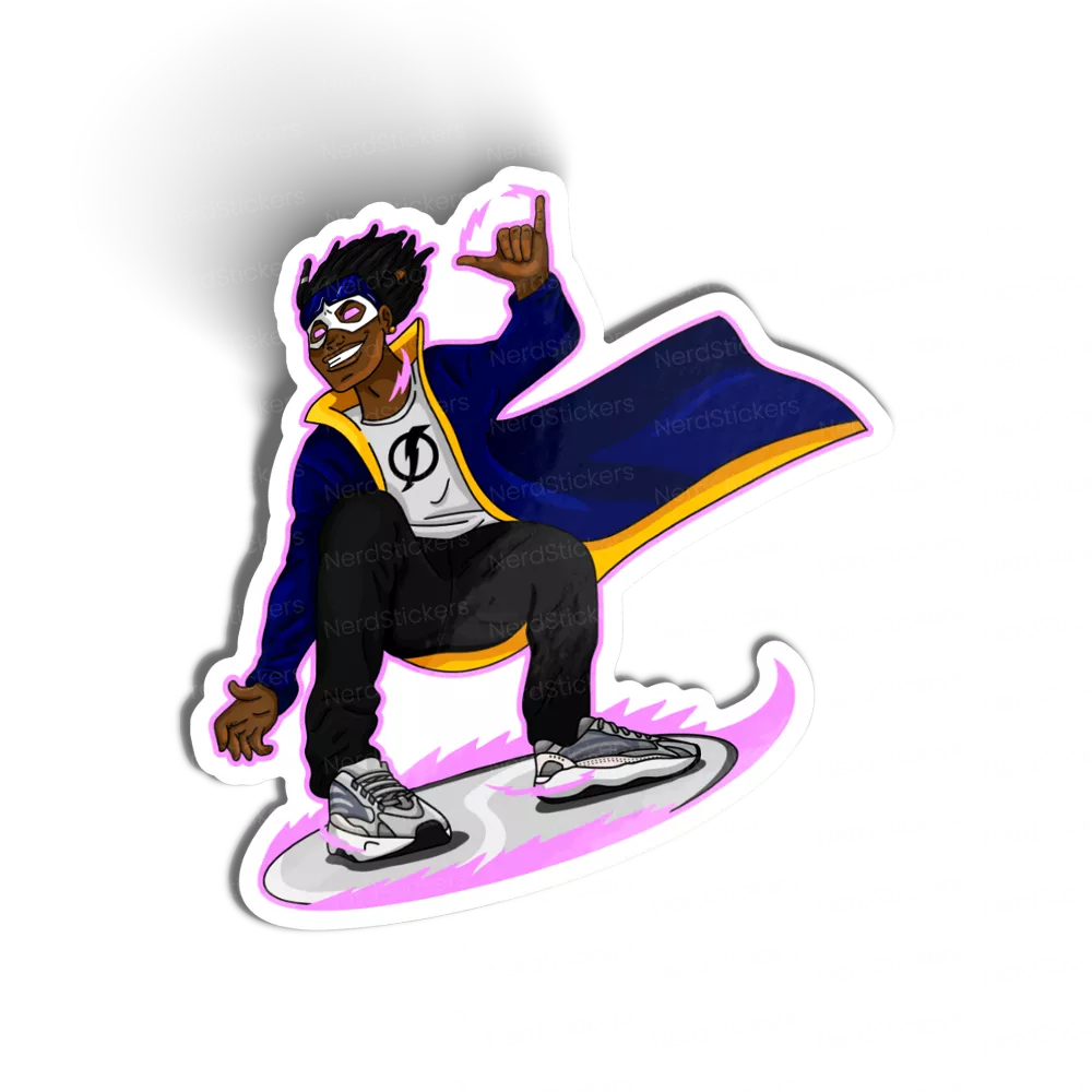 Adesivo Super Shock Static, Filmes e Séries