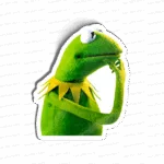 Thinker frog