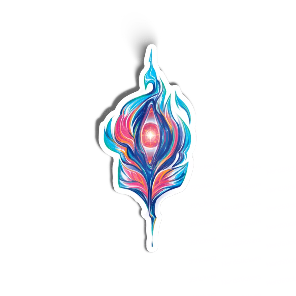 Adesivo Third Eye, Zen e Meditação