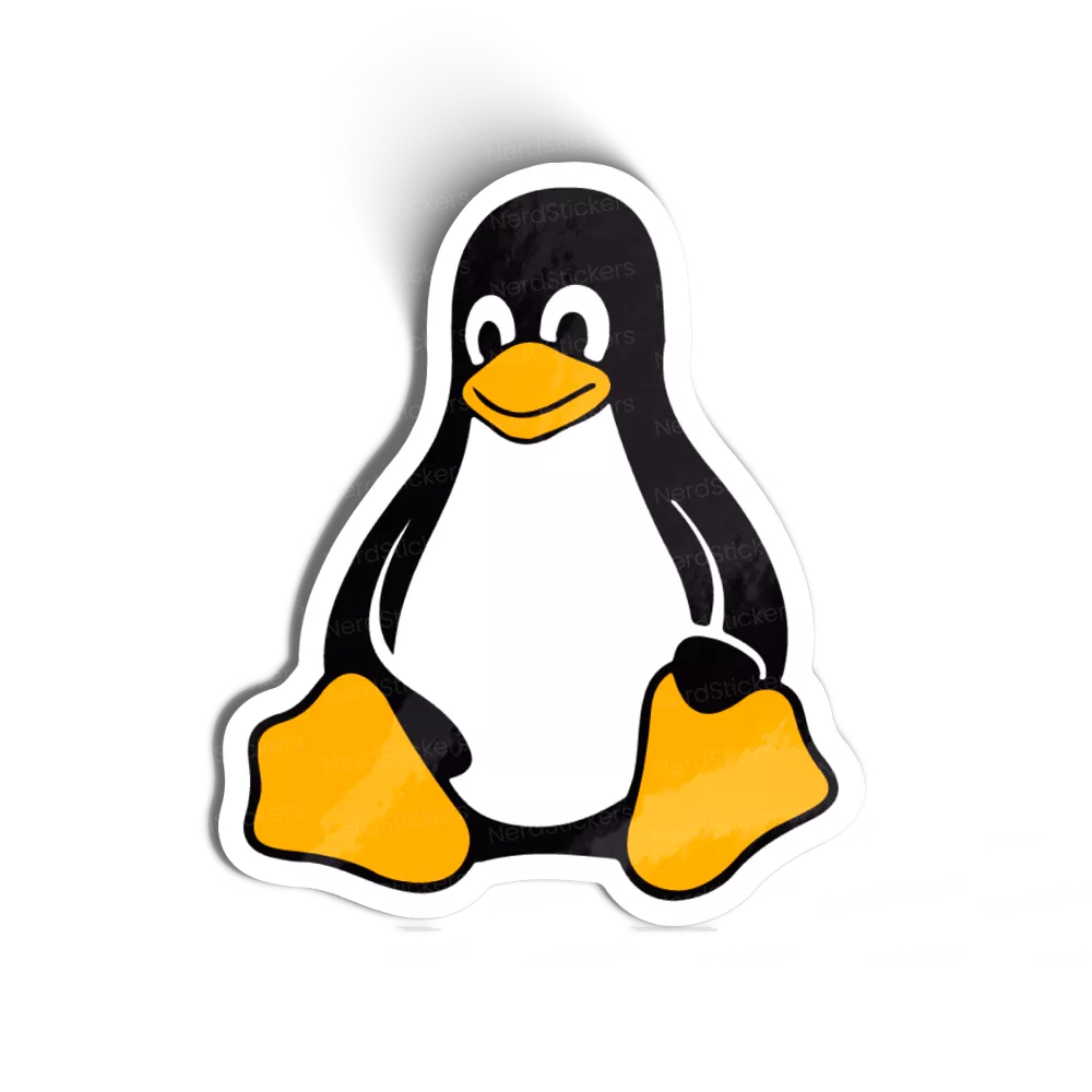 Adesivo Tux Linux, Programação