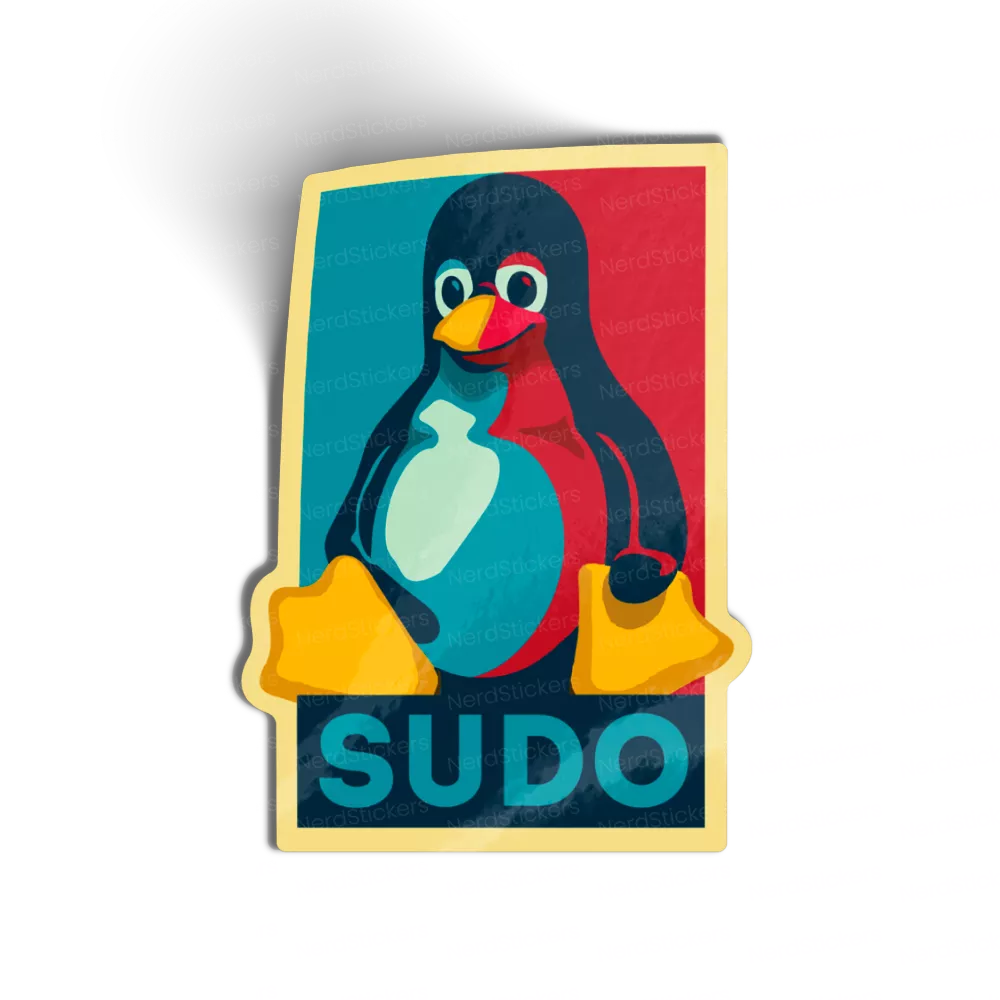 Adesivo Tux Sudo, Programação