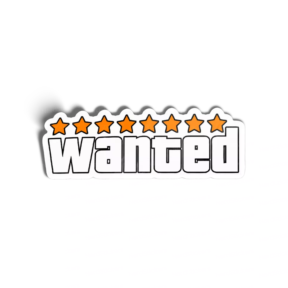 Adesivo Wanted, Games