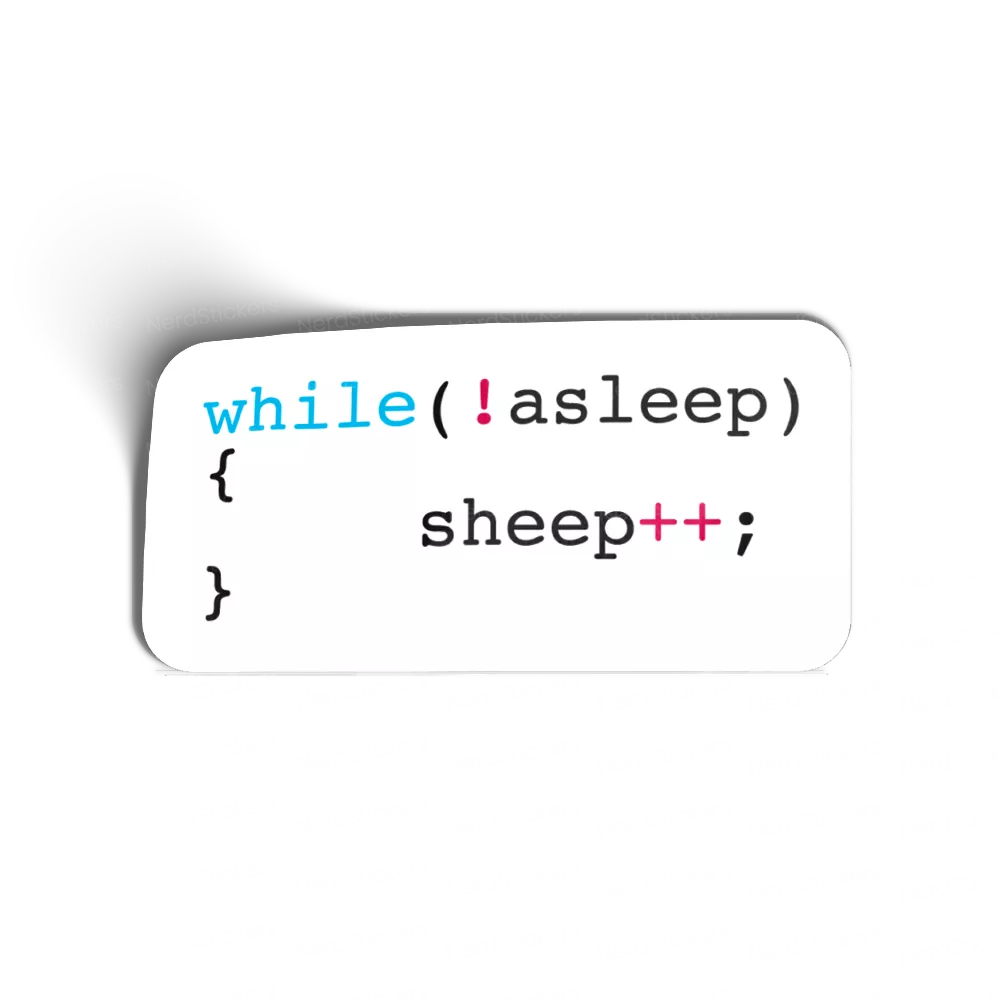 Adesivo While, Programação