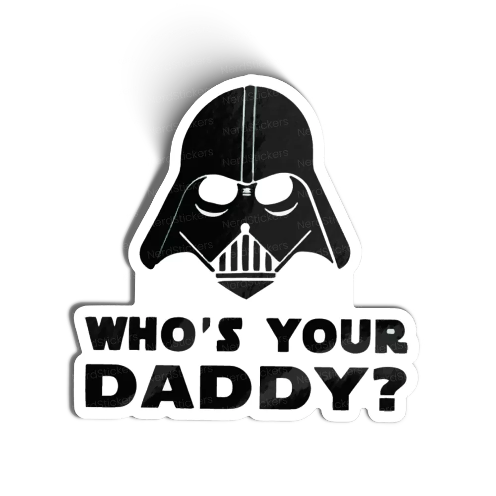 who´s your daddy? sticker, Movies e TV