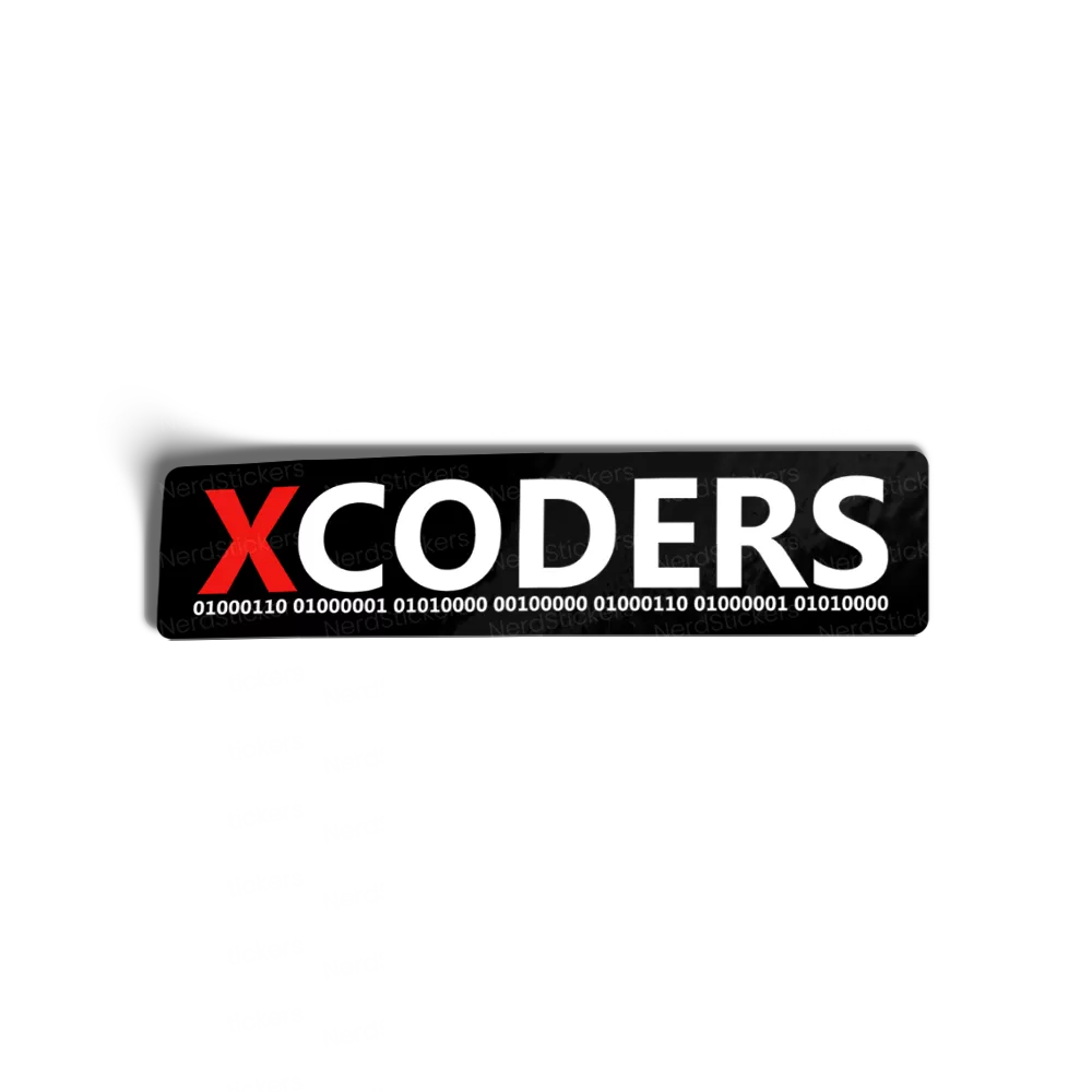 Adesivo Xcoders, Programação