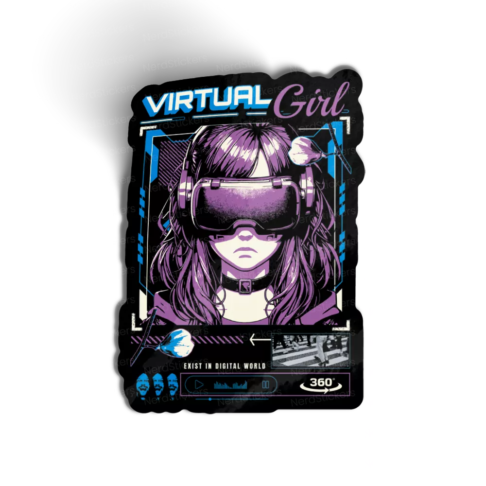 Adesivo Virtual Girl, Programação