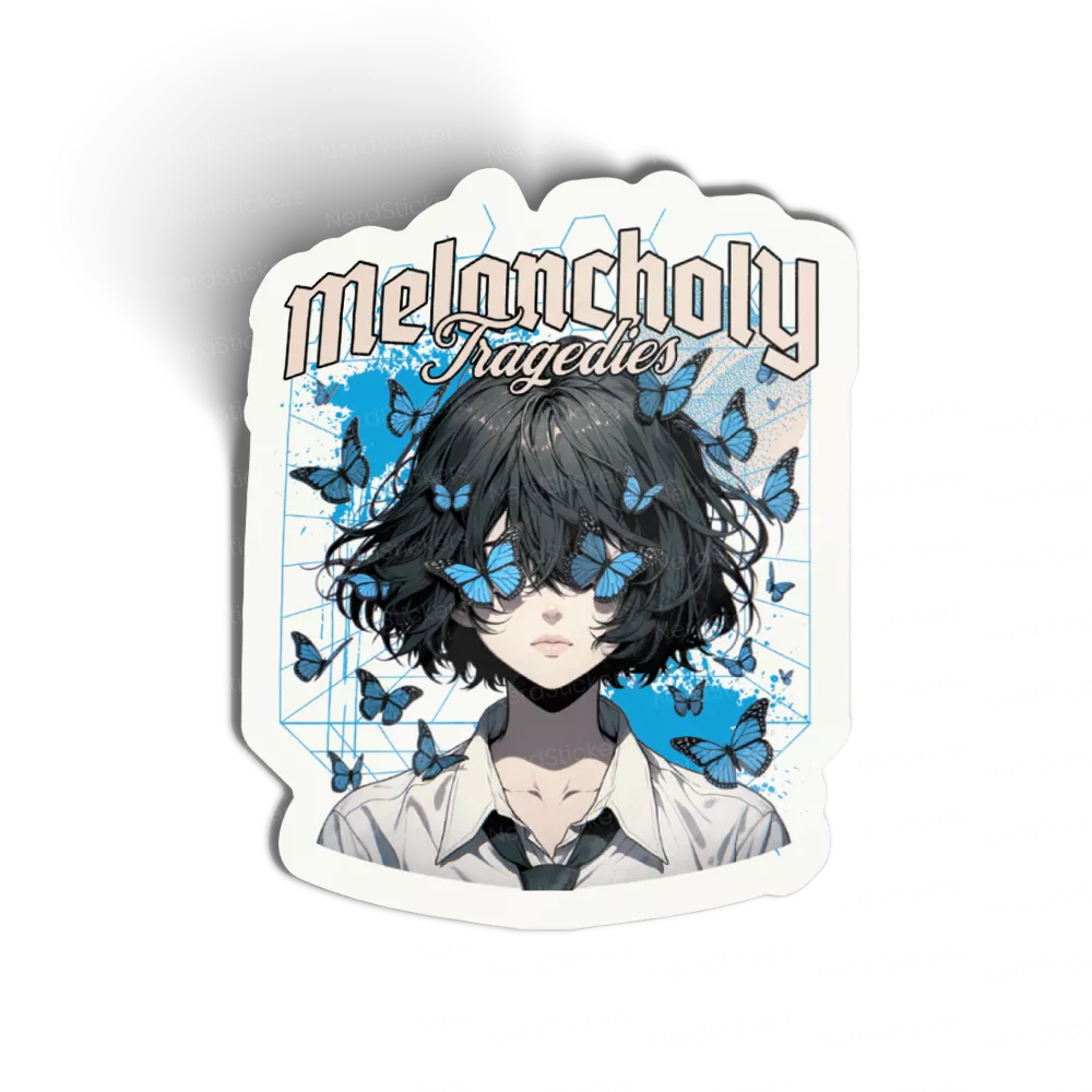 Adesivo Melancholy Tragedies, Anime e Mangá