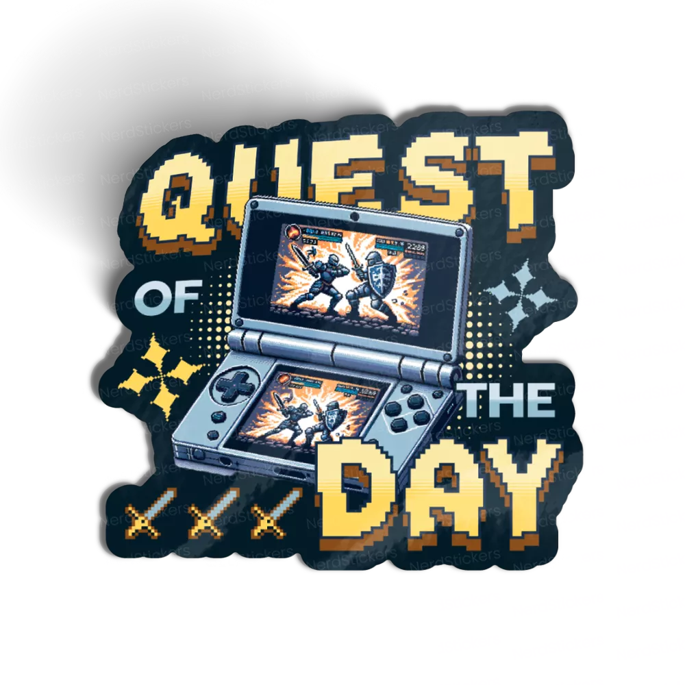 Adesivo Quest of the Day, Games