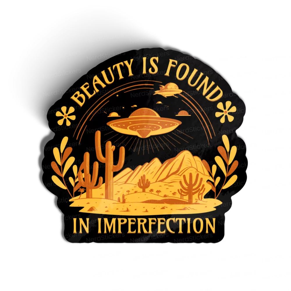 Adesivo Beauty Is Found In Imperfection, Viagem