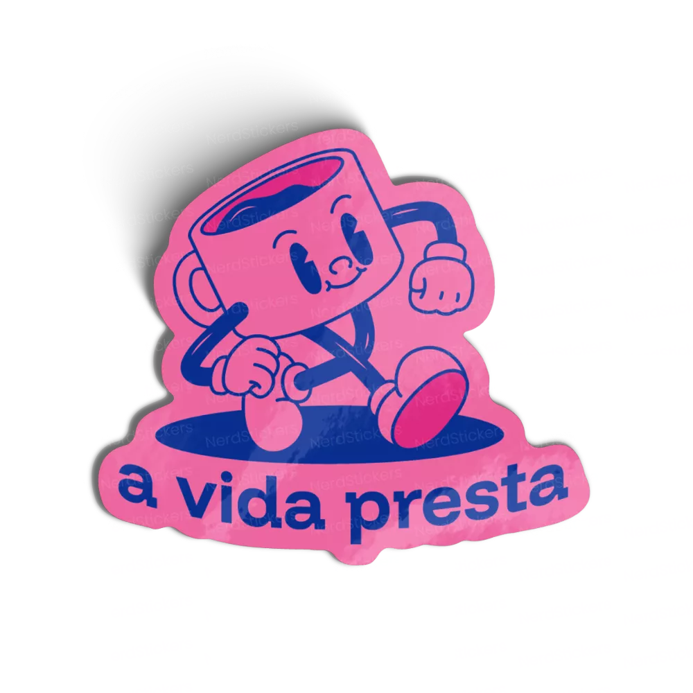 Adesivo A Vida Presta, Comida e Bebida