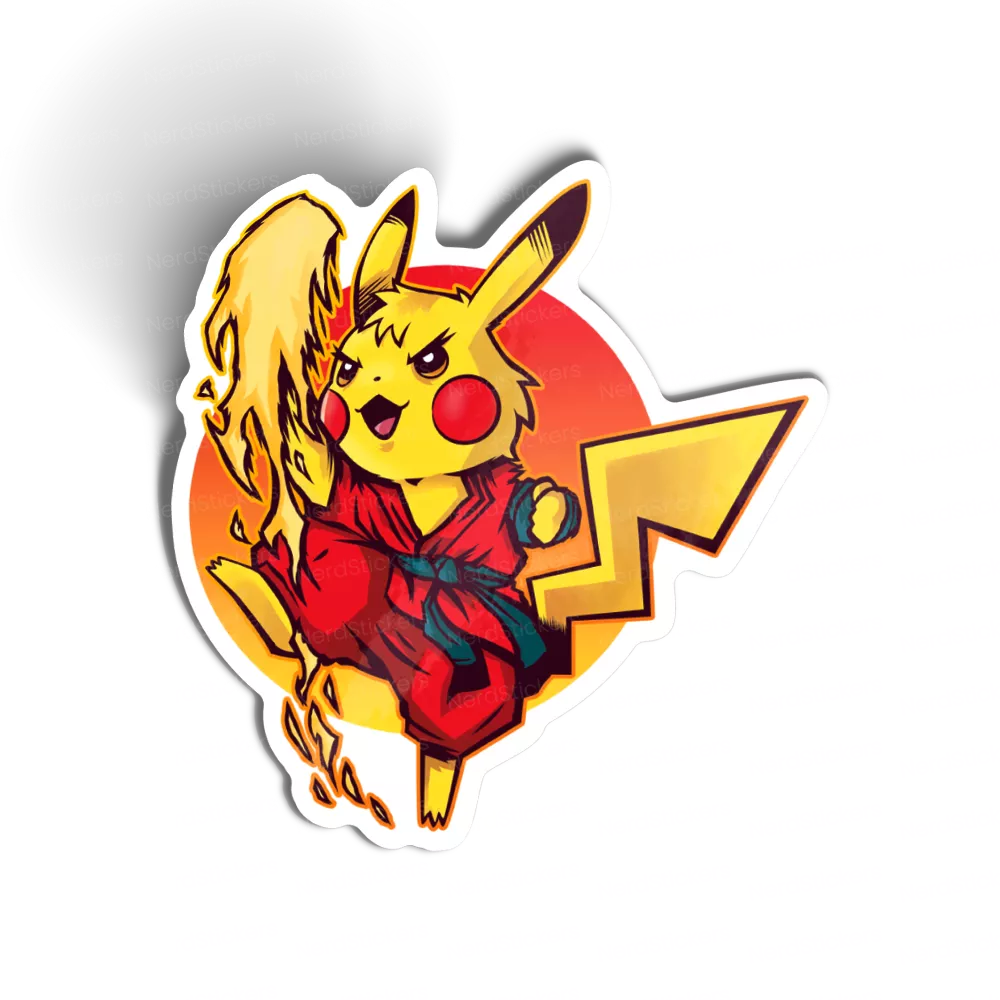 Adesivo Pikafighter, Anime e Mangá