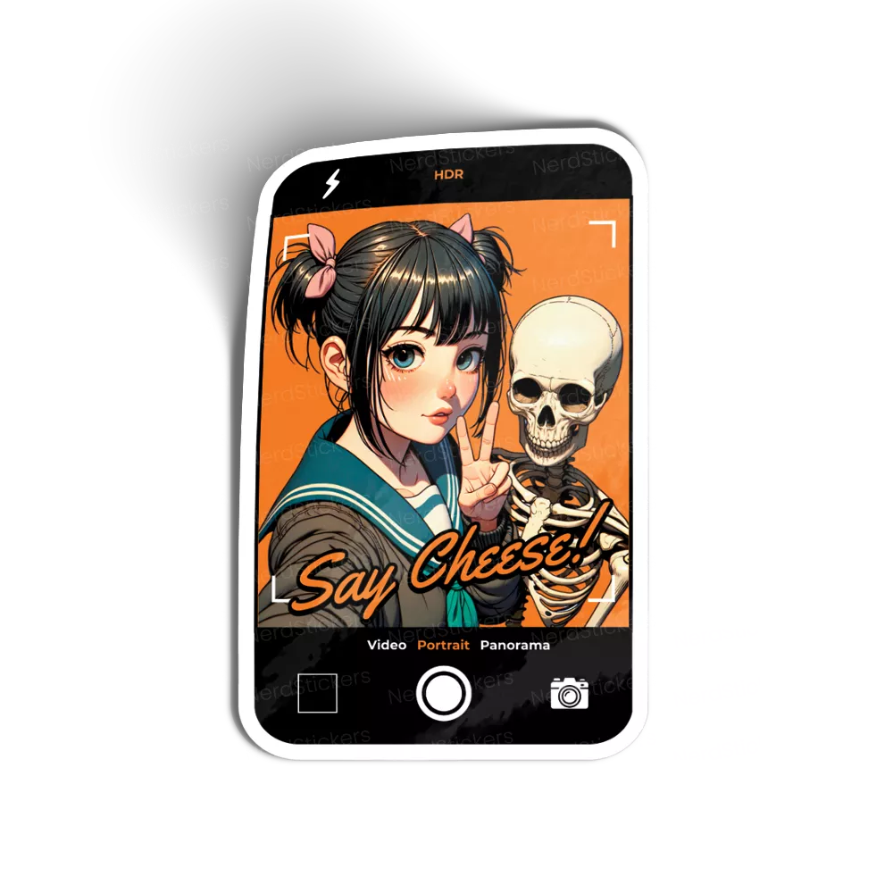 Adesivo Say Cheese, Anime e Mangá