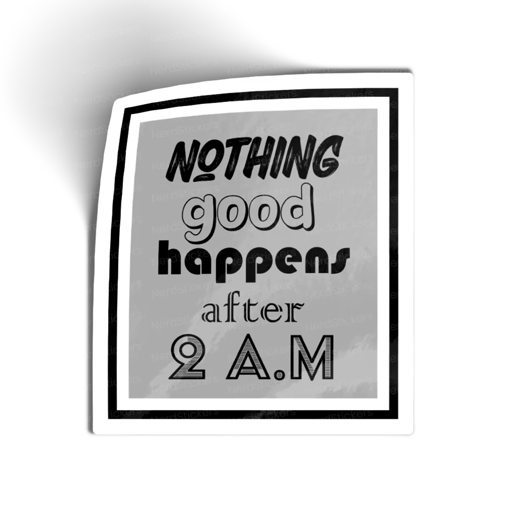 2 A.M | Sticker