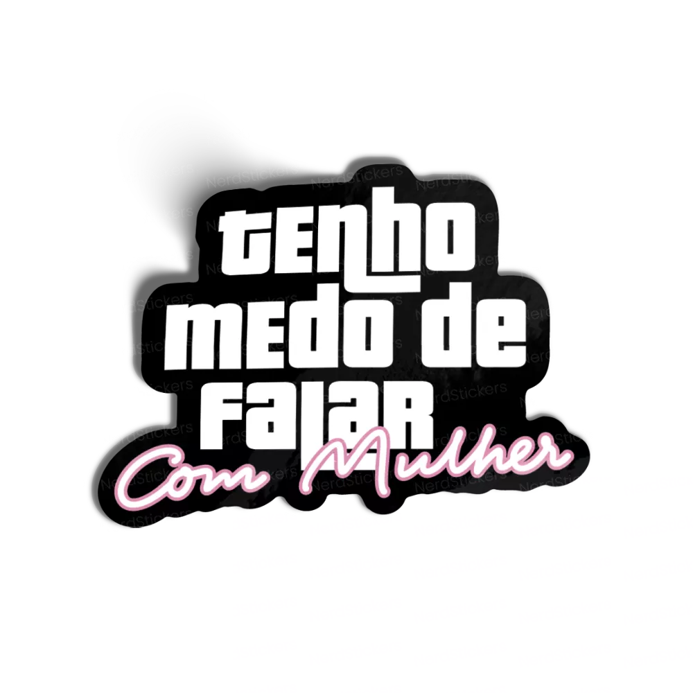 Adesivo Medo de Mulher, Memes e Humor